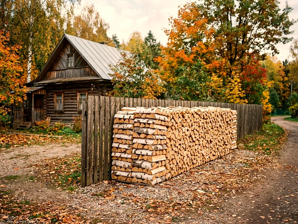 Дуб + укладка в дровник, Нижний Новгород, проезд Каминная, 34